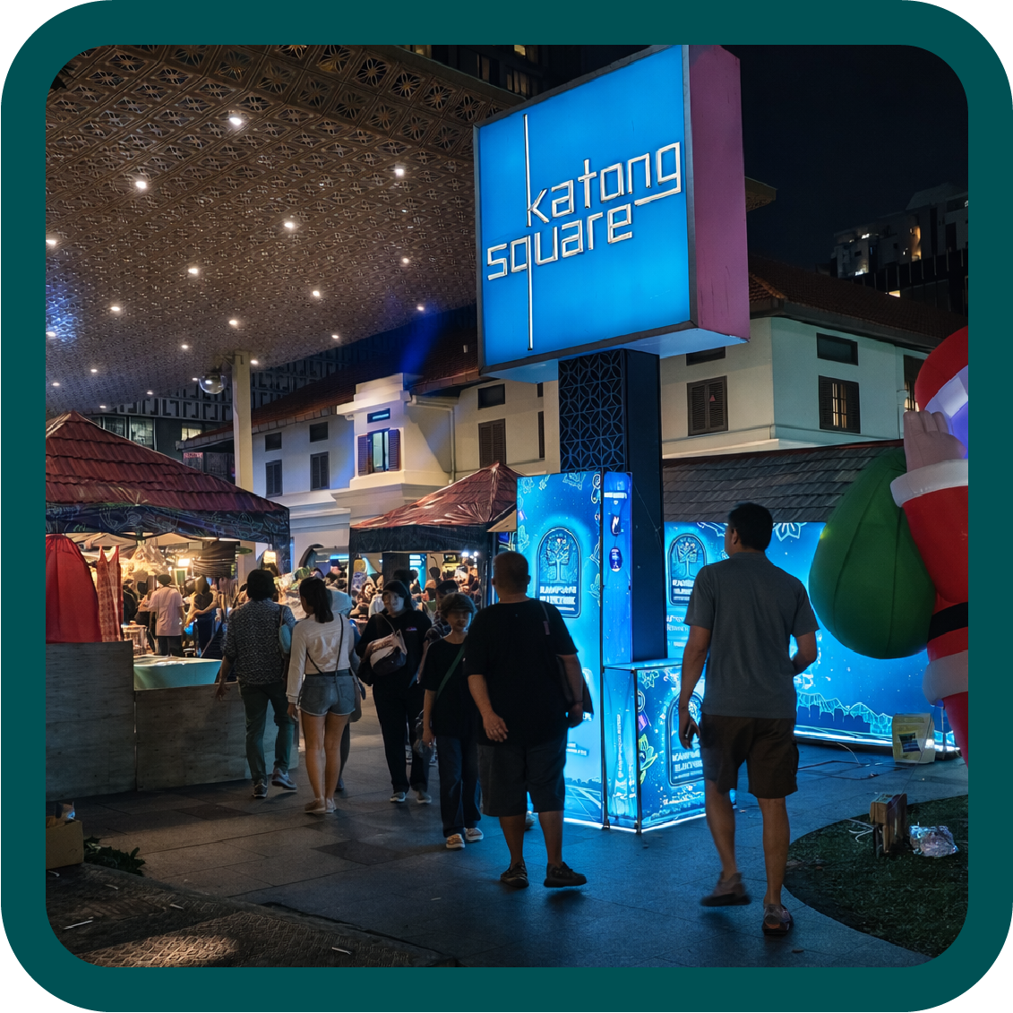 Kampung Elektrik Entrance