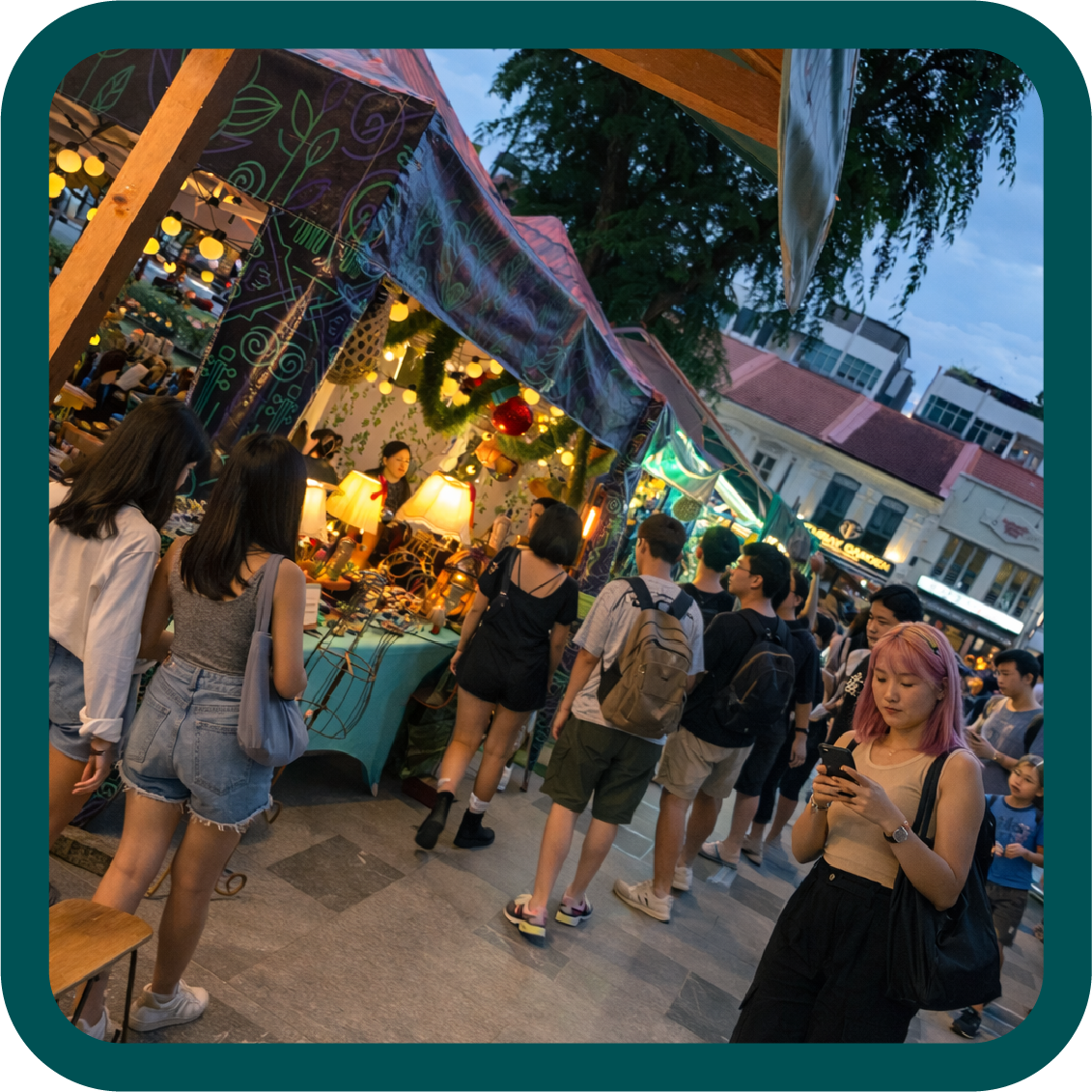 Kampung Elektrik - Gen Z Crowd