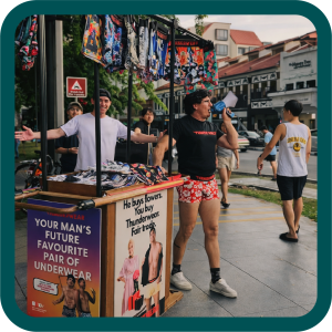 Kampung Elektrik - Thunderwear Roving Booth