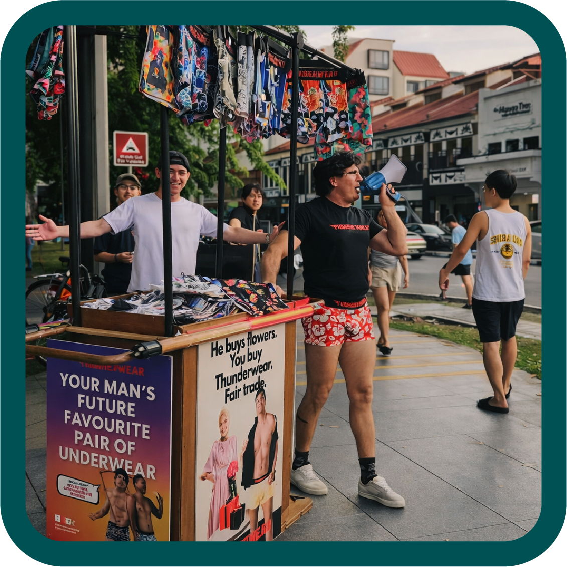 Kampung Elektrik - Thunderwear Roving Booth