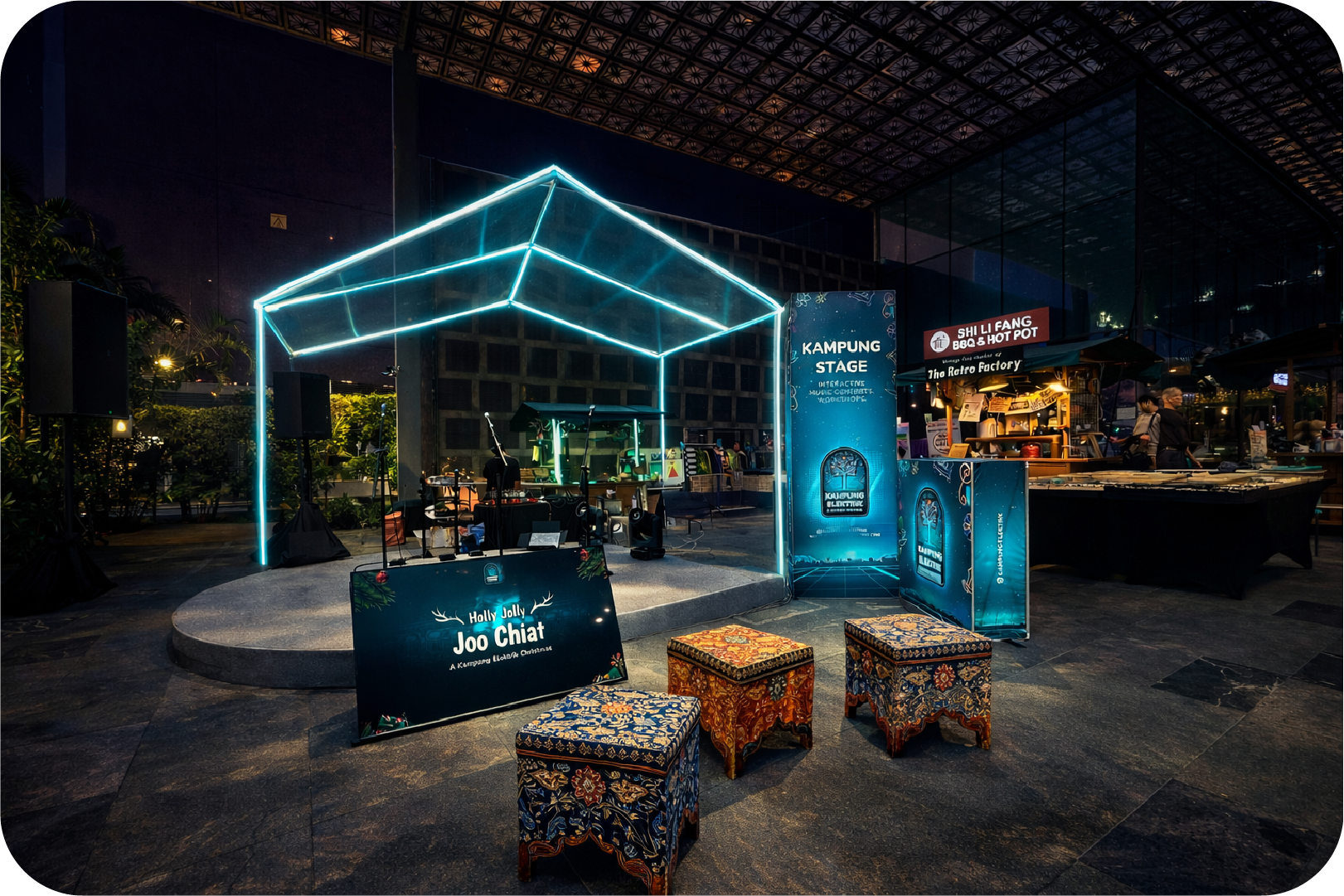 Kampung Elektrik - Kampung Stage