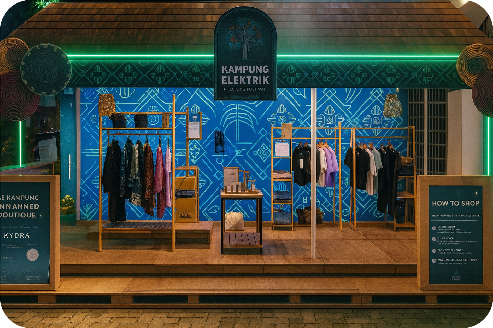 Kampung Elektrik - Pasar Royong - Gallery Market